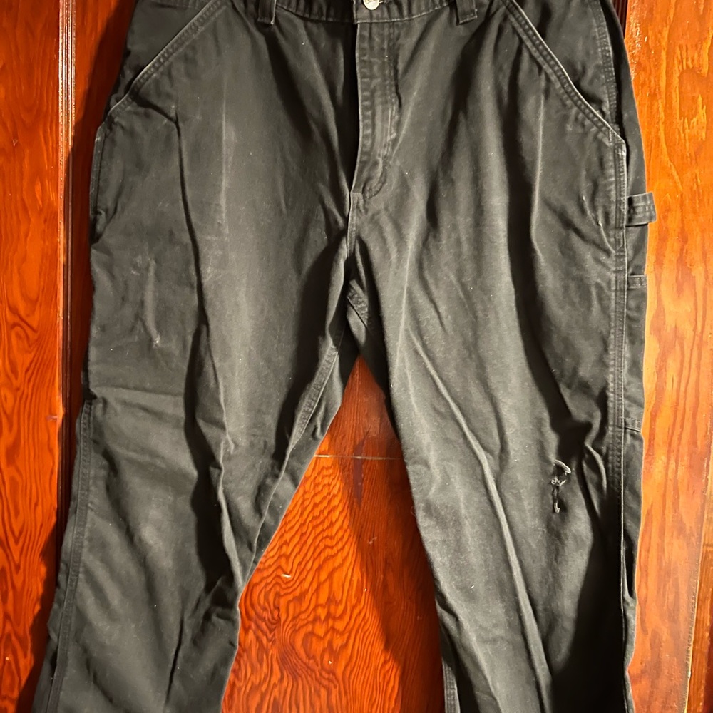 Men's Black Carhartt Cargo Pants